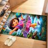 Dora Explorer Personalized Name Carpet Design for Living Rooms Outdoor Playrooms Balcony Antislip Carpet Decorate Offices