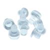 10/20/50/100pcs Clear Furniture Embedded Bumpers Kit Glass Table Feet Soft Thread Chair Leg Stem Bottom Pad Floor Protectors