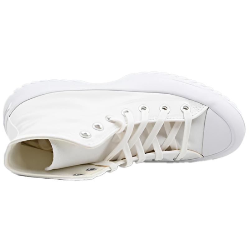 Converse Chuck Taylor All Star Шнуровка Круглый Носок Высокие Эспадрильи Женские Белые