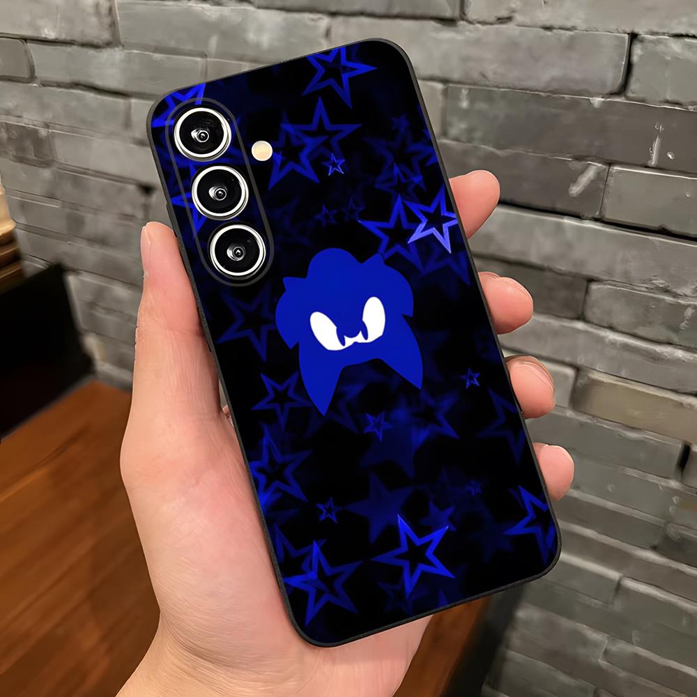 Аниме Чехол для телефона Соник Хеджхог Для Samsung S26 S25 Plus S20 S20 Plus S22 Ultra S23 FE S21 Plus S21 Ultra Мягкая крышка