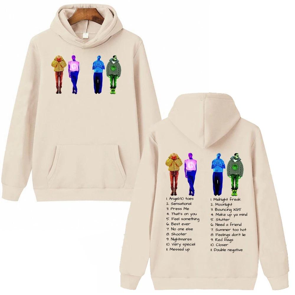 Новые рэп хип-хоп толстовки Криса Брауна для мужчин и женщин, осенние толстовки в стиле Харадзюку для улицы