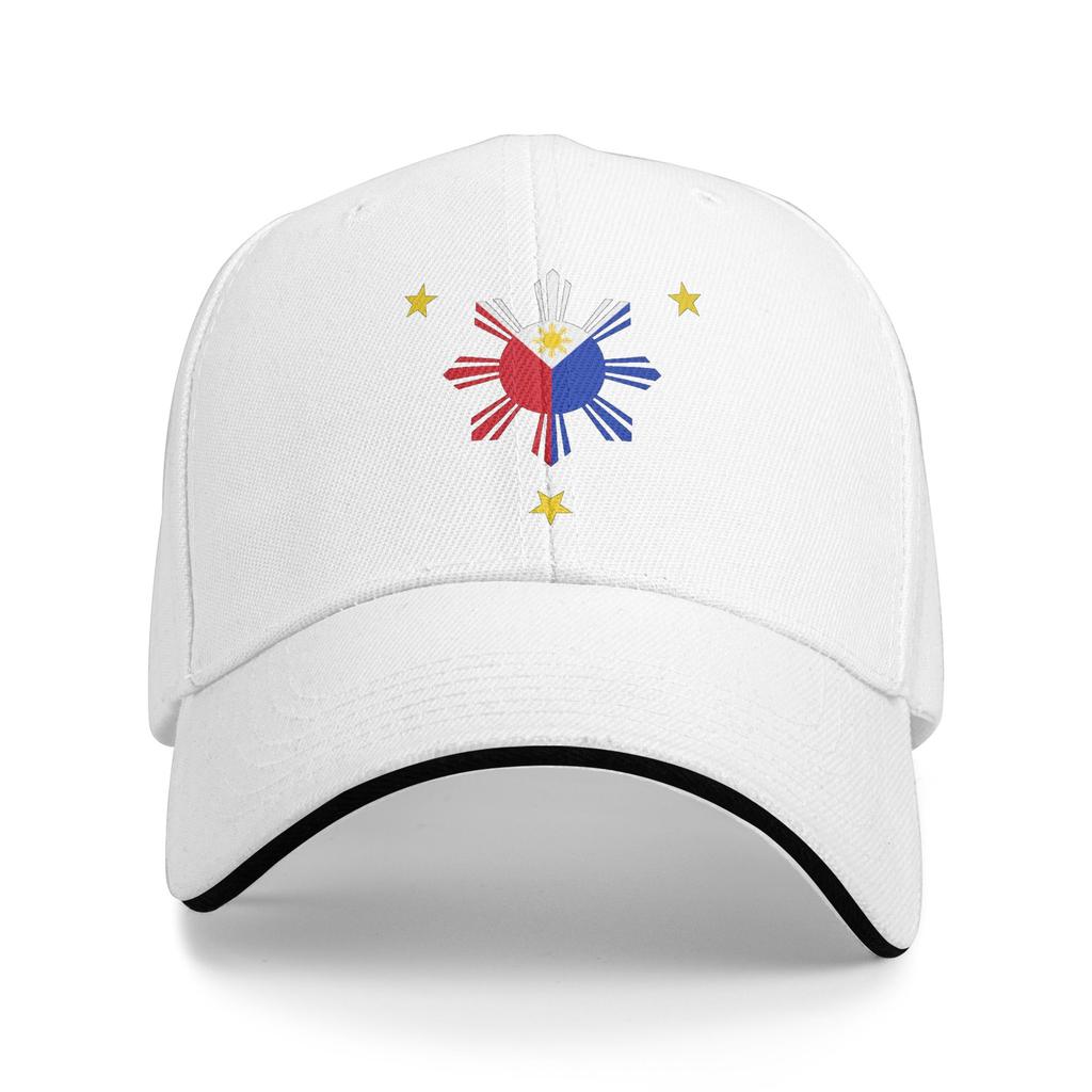 Women Unisex Philippines Flag Filipino Pinoy Pinay Pride Unisexila Outdoor Hat  Sun Cap Casual Baseball Cap Sunscreen Hats