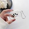 Милый След Кот Собака Прозрачные Чехлы для Наушников Чехол для Airpods 1 Pro Pro2 2 4 Pro3 3