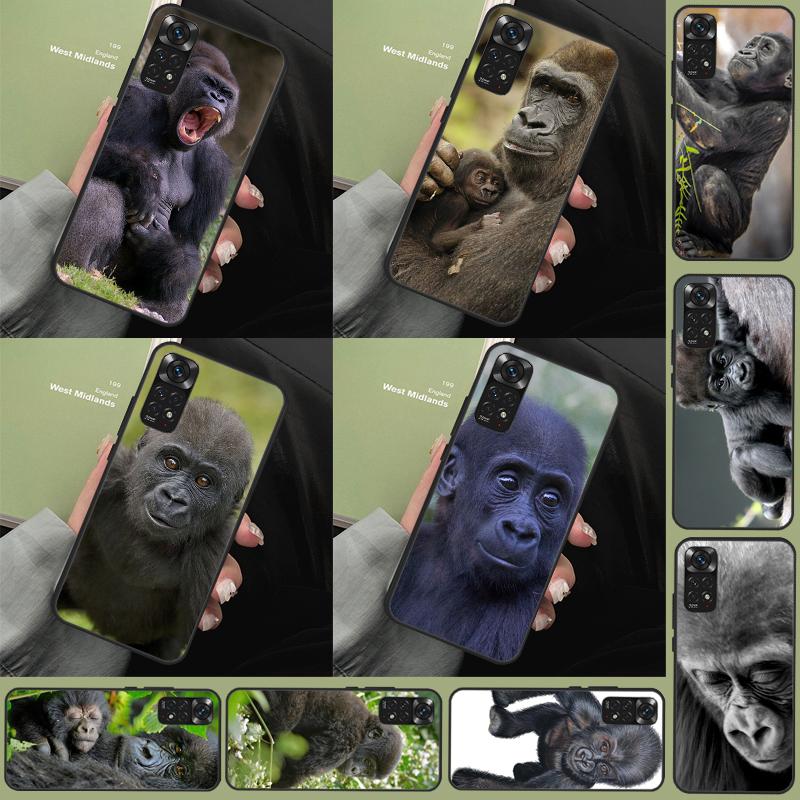 Monkey Gorilla Ape Baby Funda For Xiaomi Redmi 14C 10C 12C 13C Redmi Note 14 Pro 9 10 11 12 10S 11S 12S 13 Pro Case