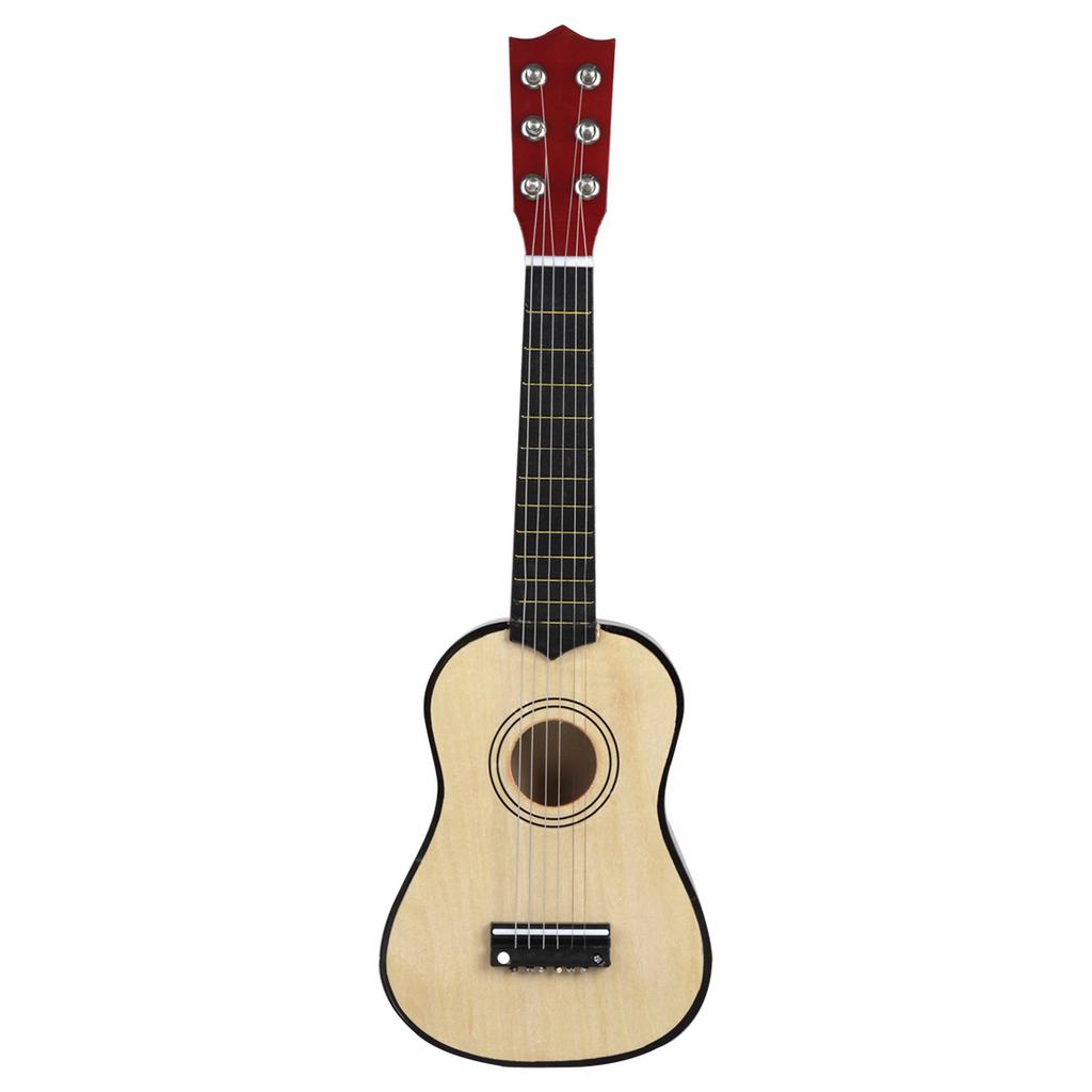 Cross Border Hot Selling Color Basswood 21 Inch Small Guitar Children's Toys Can Play 20 Wooden Guitars with a Minimum Batch Size of Guitar