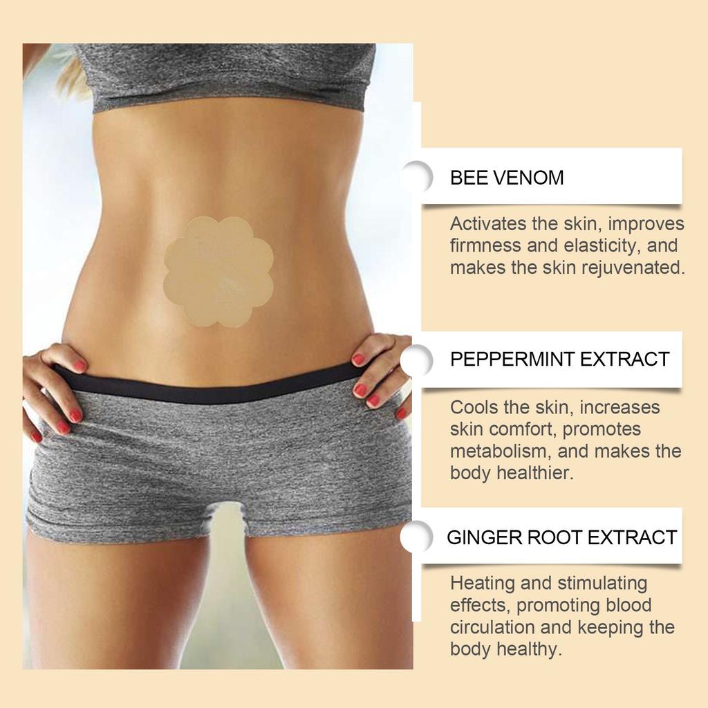 Пластырь для ухода за телом Lazy Body Skin Thigh Bye Figure Care Belly Button
