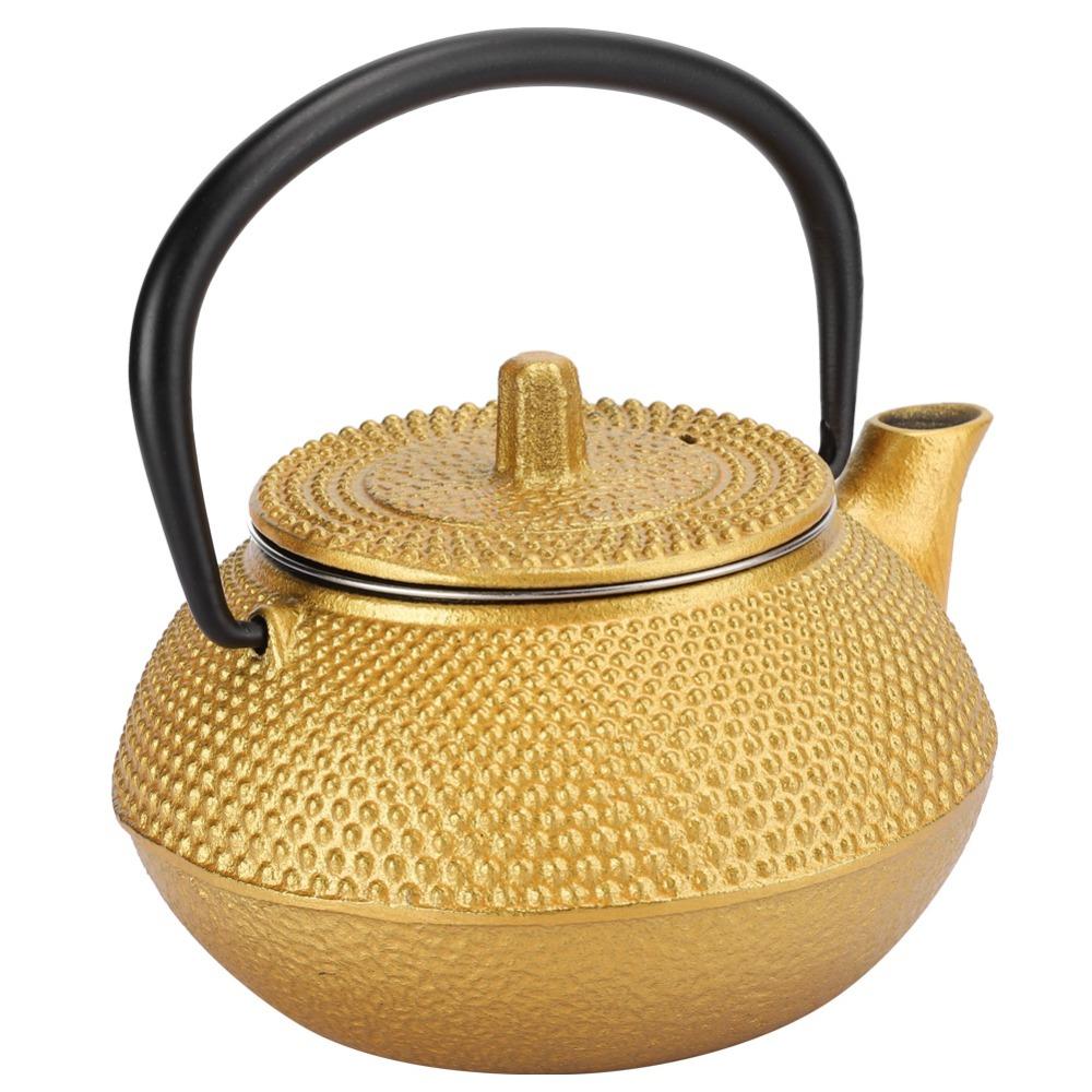 0.3L Cast Iron Teapot Stovetop Japanese Tetsubin Kettle Teapots Small Teapot Tea Brewing