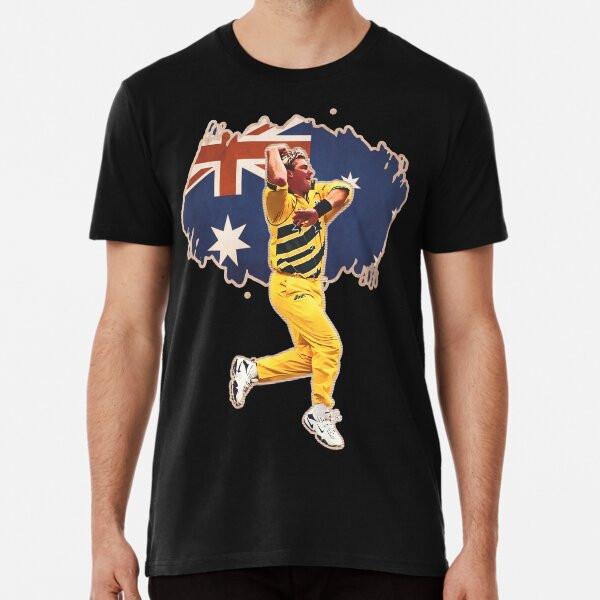 Shane Warne - Australian Cricket Player - Bo S to 5XL Made in the AU/USA T-Shirt