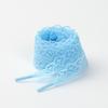 1 пара мягких шелковых кружевных шнурков, красочные плоские шнурки для обуви DIY, балетный стиль для кроссовок Элегантная отделка