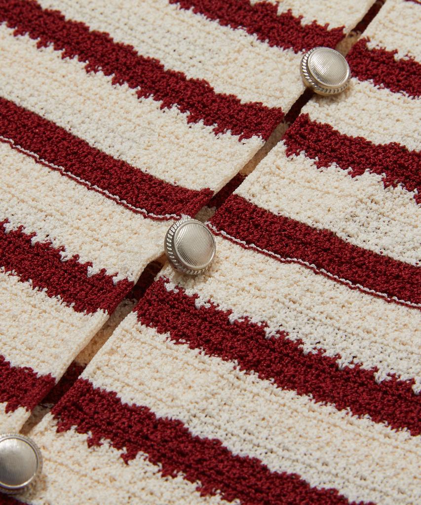 PENFIELD Women'S Knit Frill Sleeveless Ivory_Fs2Ne62F