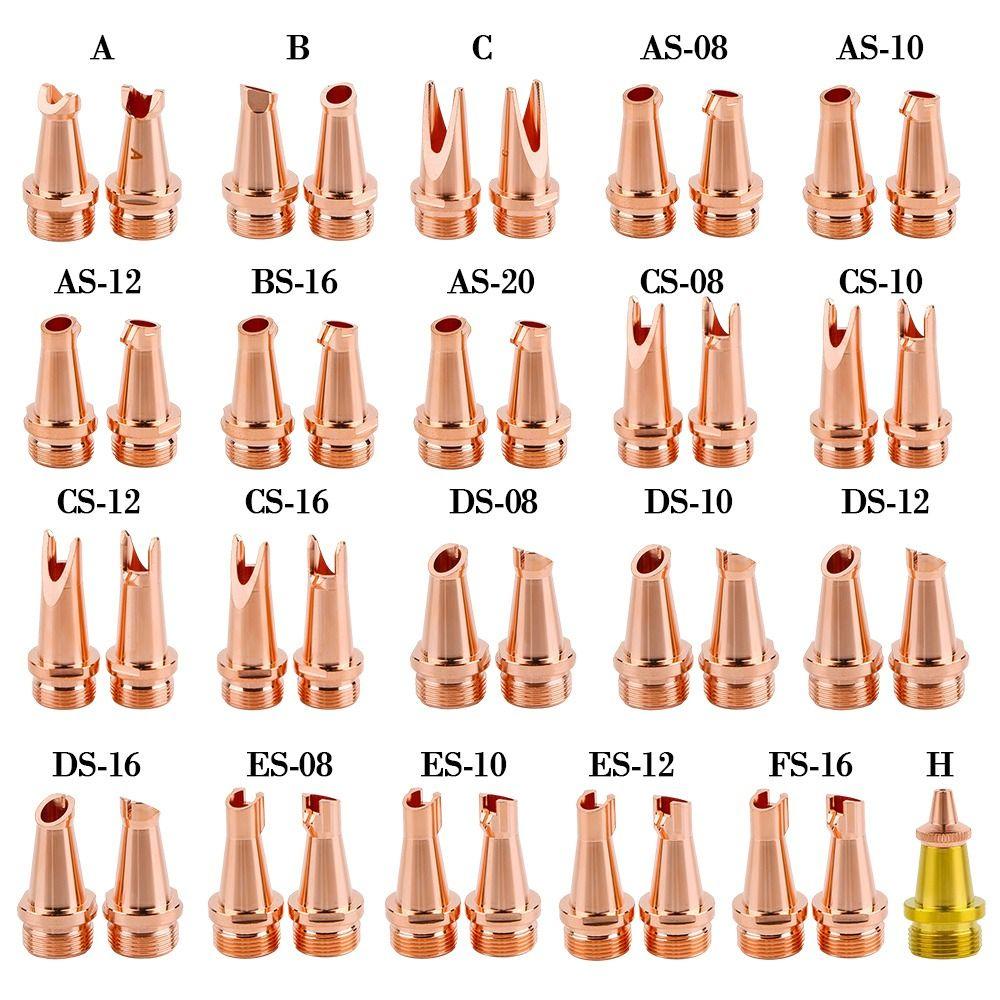 Сварочная горелка M16, красная медь, ручное лазерное сопло для головных частей WEIYE, сварочные аксессуары