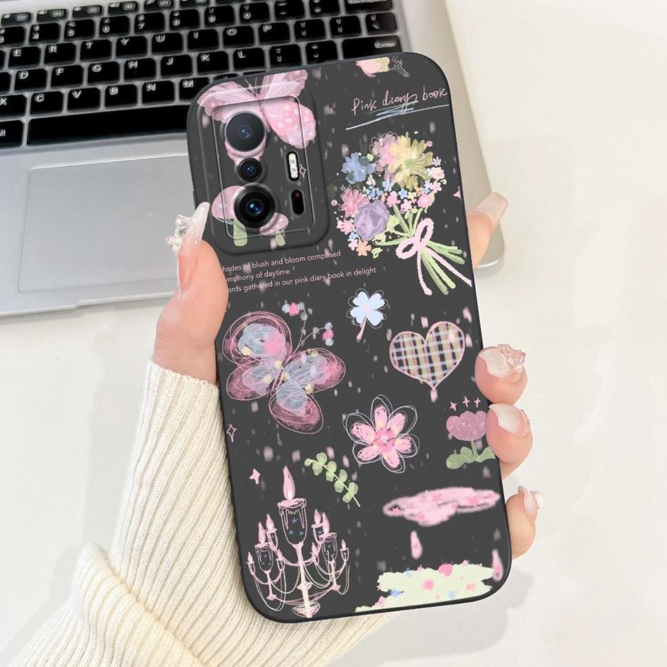 Soft TPU Cover For Xiaomi 11T Case Cute Panda Pattern Phone Case For Xiaomi 11T 12T 13T 5G Back Cover Xiaomi11T Xiaomi12T Shell