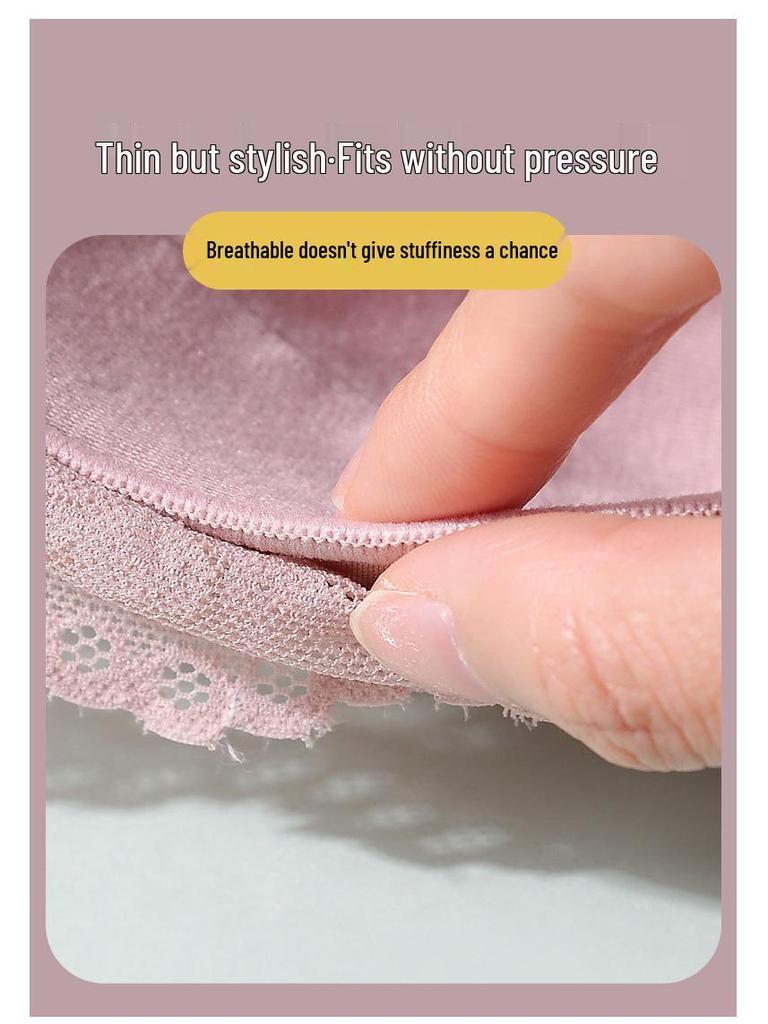 Women's Summer Full Cup Thin Bra - Minimizing, Anti-Sagging, Plus Size, Super Thin Style