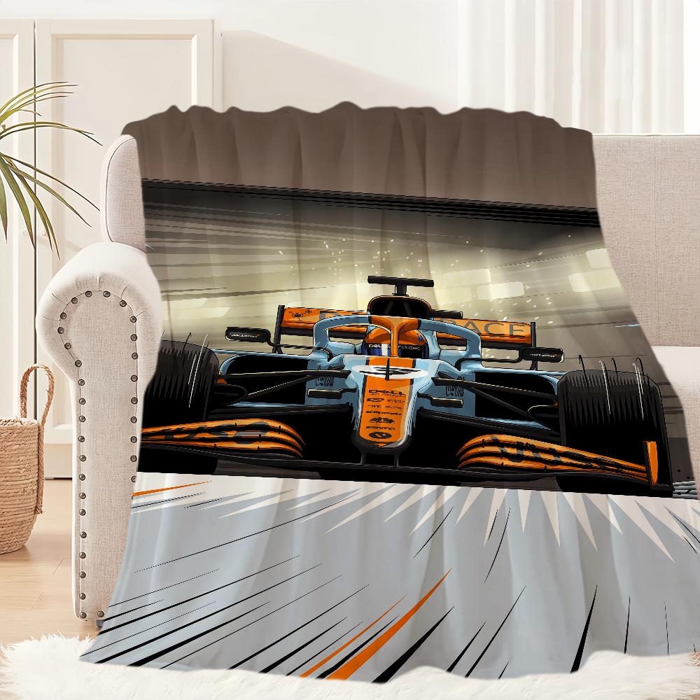 Модное Крутое Логотип Плед Плюшевый Дневной Сон Диван Коврик для M-McLarenES Гостиная Теплый Офис Спальня День Рождения Дом Путешествия Детские Подарки