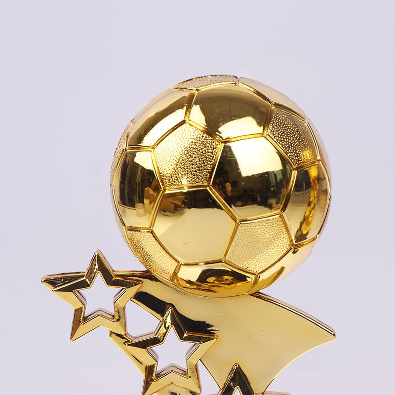 Football Ballon D'Or Creative Trophy Football Soccer Award Trophy Fans Souvenir Cup Gift Crafts Souvenirs Competition Prize Cup