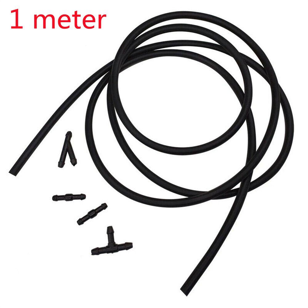 Новый Авто с Разъемами Распылительная Трубка Трубка Стеклоочистителя Шланг Форсунка Трубка Щетки Стеклоочистителя Омыватель Воды