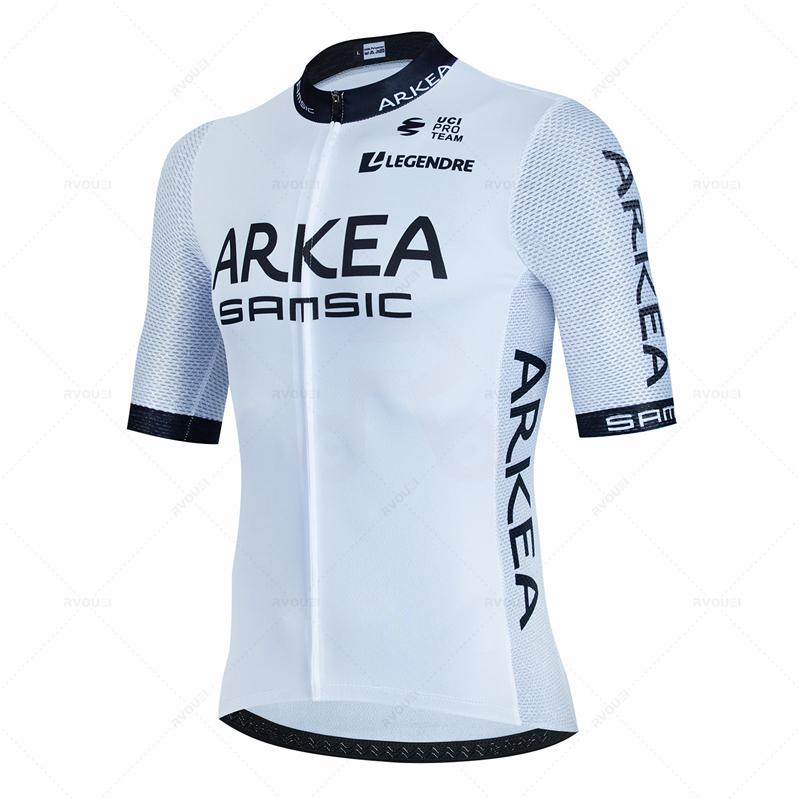 Дышащий летний велосипедный костюм Arkea-Pro Team для мужчин 2026 года, летняя велосипедная одежда, дышащая мужская одежда для МТБ, спортивный костюм