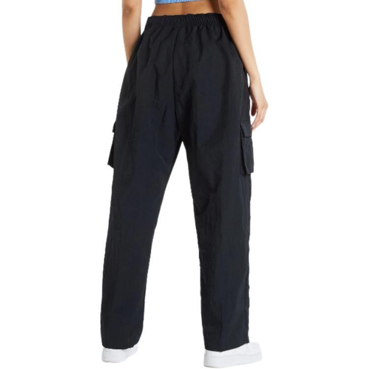 Nike Women's High Rise Woven Cargo Pants Black/White DO7209-010