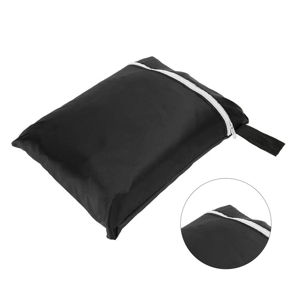 Mobility Scooter Storage Cover Oxford Material with Elastic Cord to from Sunlight and Rain Black