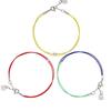 BE/GINS LA LIGNE ASSCHER FIL BRACELET YELLOW