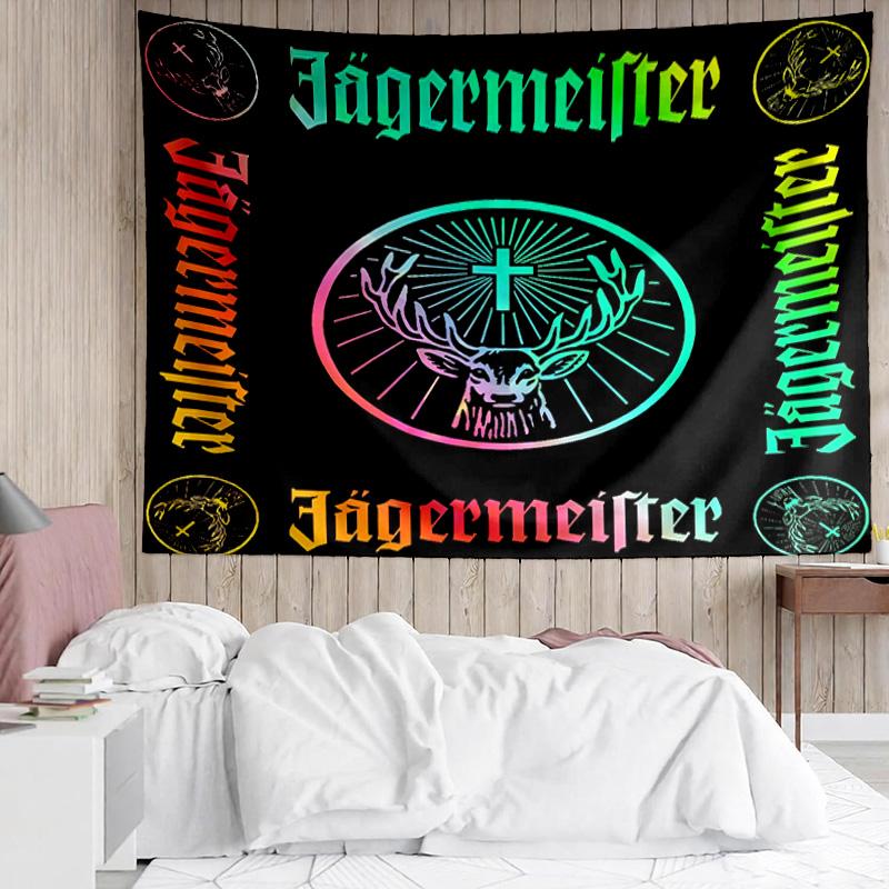 1 шт. Гобелен Jager-meister, быстросохнущий, уникальный дизайн, подходит для спальни, гостиной, игровой комнаты, трогательные праздничные подарки
