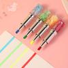 5 Pcs Highlighters Set Highlighter Markers Lipstick Shape Highlighter Pen Bible Marker Pen for Learning and Working