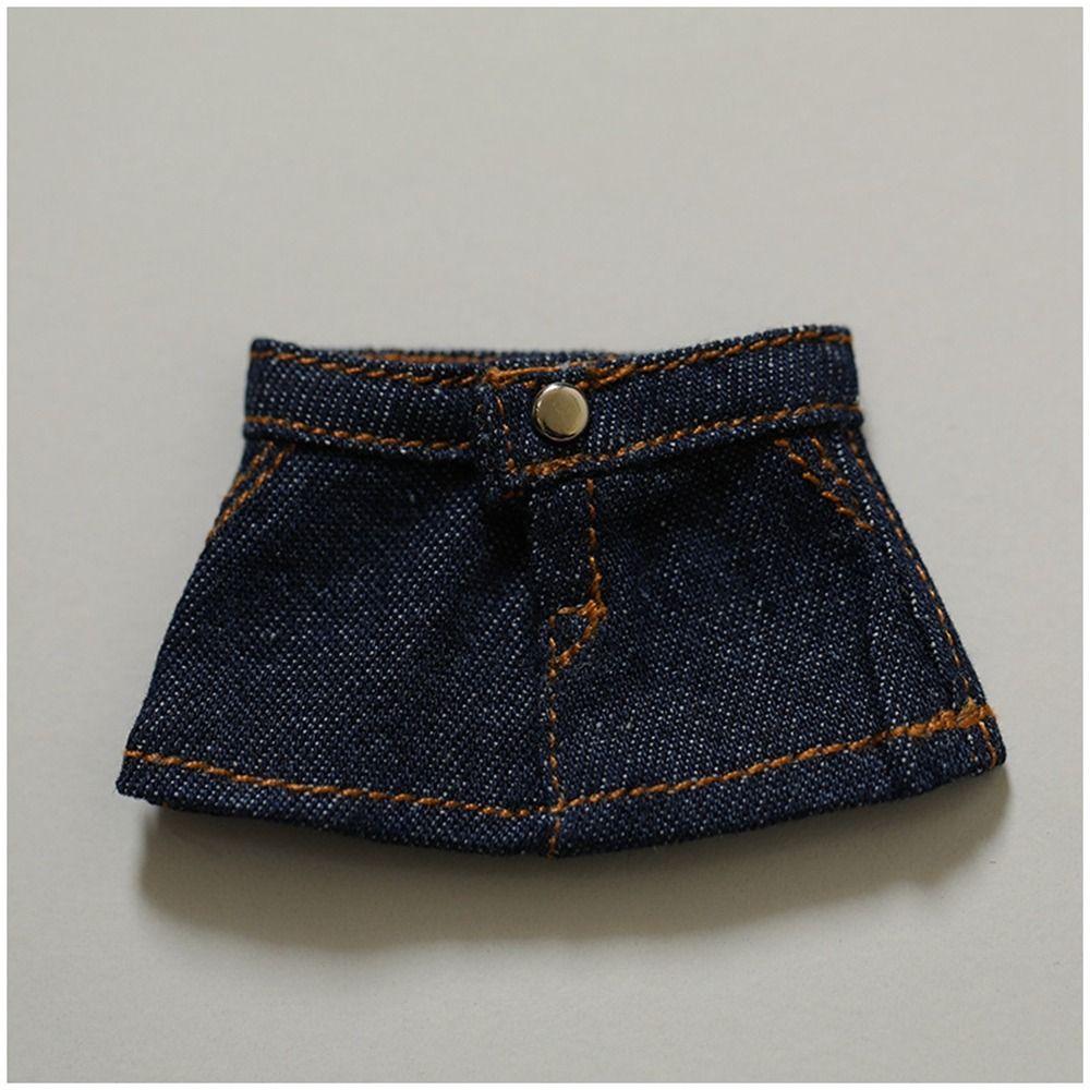 Mini Princess Skirt Accessories Fashion Dresses Skirt Plush Dolls Clothes For 10cm Cotton Doll