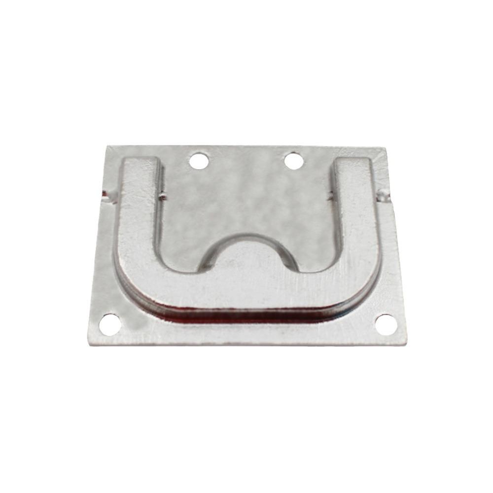 Квадратная ручка люка пола и крышка палубы из нержавеющей стали 316, зеркальная полировка