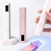 Nail UV Lamp with LED Display Rechargeable Mini Nail Light