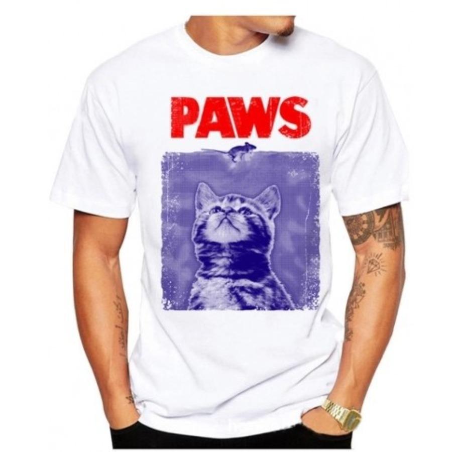 Летние футболки Bago Dog Rock Pug Rock из хлопка с принтом, свободные, с круглым вырезом и коротким рукавом, мужские