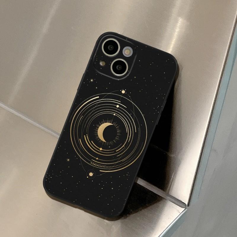 Чехол для телефона Witches Moon Tarot Mystery Totem для IPhone 15 14 11 12 Pro 8 7 Plus X 13 Pro MAX XR XS MINI SE 2020, черные чехлы