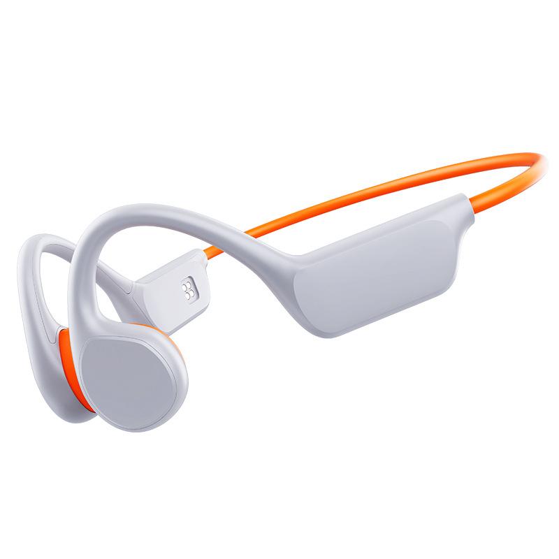 Гарнитура True Bone Conduction IPX8 32 ГБ Bluetooth 5.3 беспроводные наушники для плавания с микрофоном водонепроницаемые упражнения фитнес