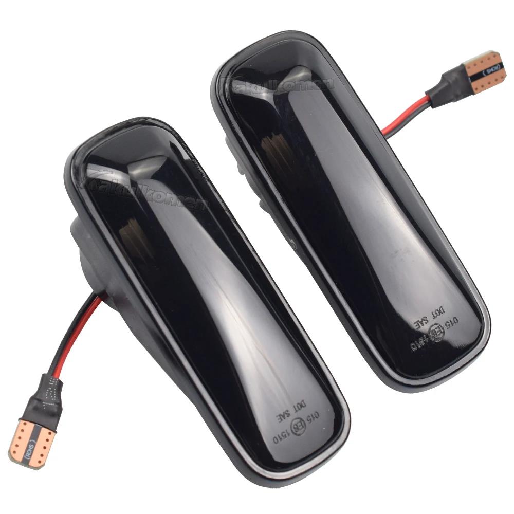 2Pcs Dynamic LED Side Marker Lights Turn Signal Indicator Car Accessories For Honda Civic EK 2/3/4dr Ballade CRV Prelude 95-99Turn Signal 2