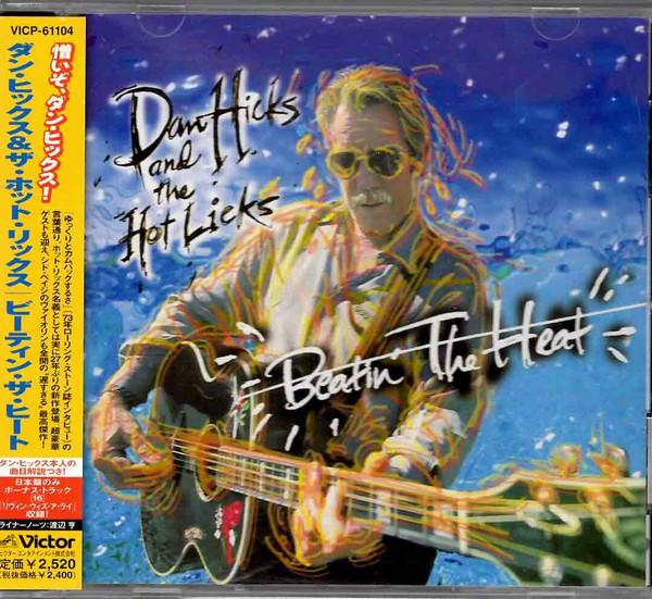 CD DAN HICKS HOT LICKS Beatin The Heat VICP61104 VICTOR 2000 Japan ObiCountryFolk Used