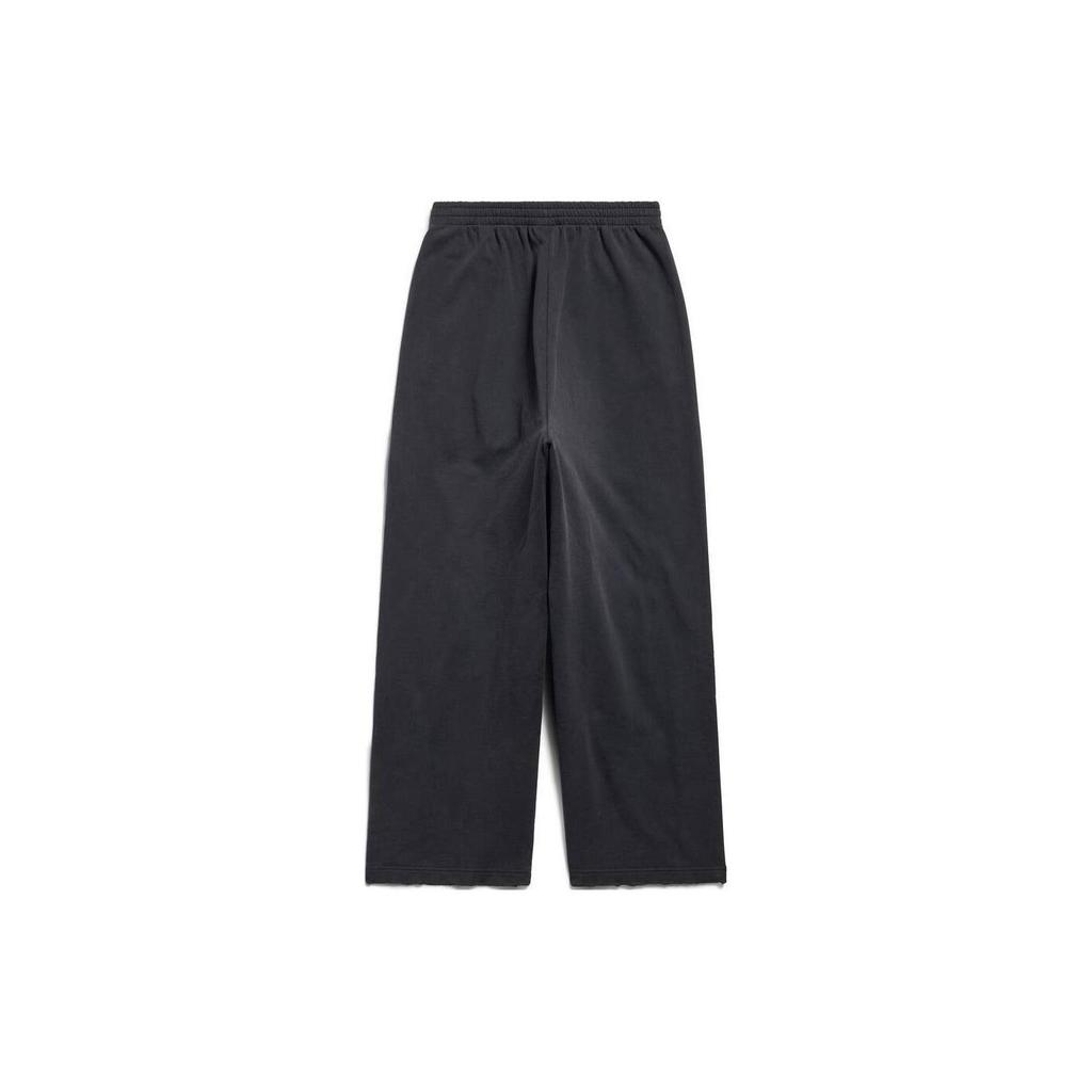 Balenciaga Повседневные брюки свободного кроя унисекс черные 771081TQVA41750