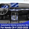 For HONDA CR-V -2025 Panel Dashboard Navigation Automotive Interior Protective Film TPU Anti-Scratch Accessories