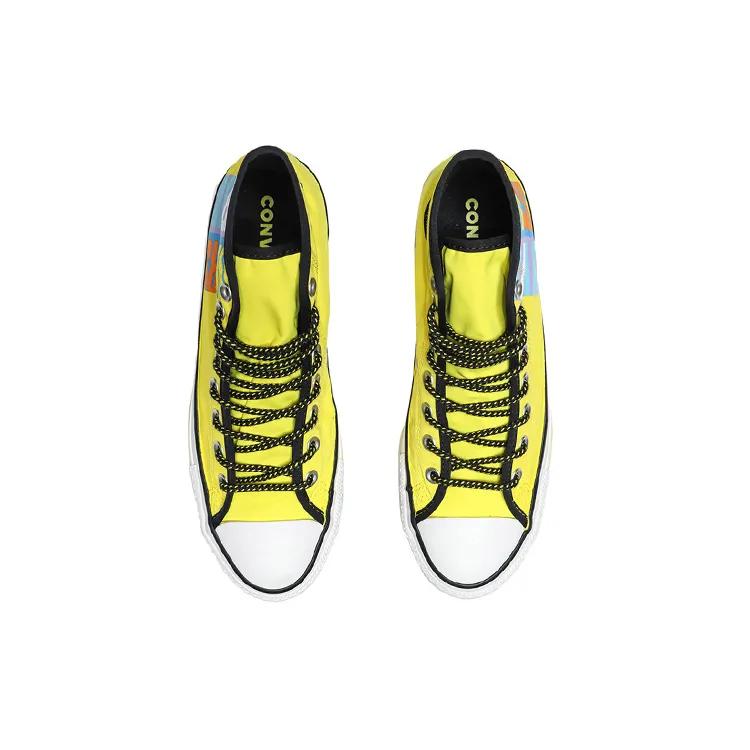 Converse All Star High top Canvas Shoes Unisex Yellow (Unisex) Canvas Shoes 164092C