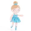 Soft Baby Doll Symphony Mist Gold Ballerina Girl Dream Girl Doll Children Cloth Toy Birthday Gift Blue