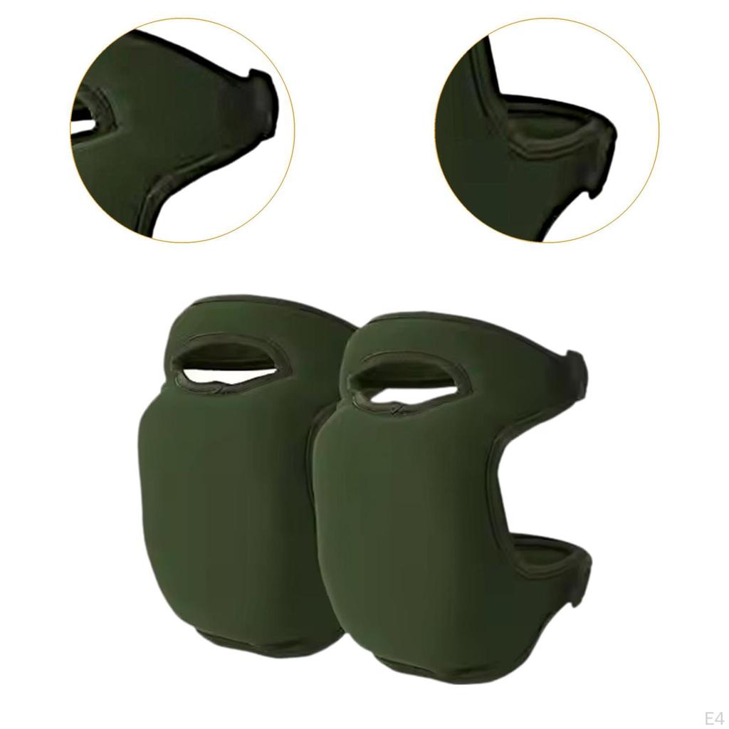 2 шт., садовые наколенники, наколенники, защитные наколенники, толстая подушечка из пенопласта EVA для кемпинга, сада