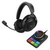 HYPERX Cloud Alpha 2 Беспроводная игровая до 250 часов работы от аккумулятора Включает RGB-подставку Bluetooth Двойная беспроводная Одновременная Проводная HyperX Audio Spatial