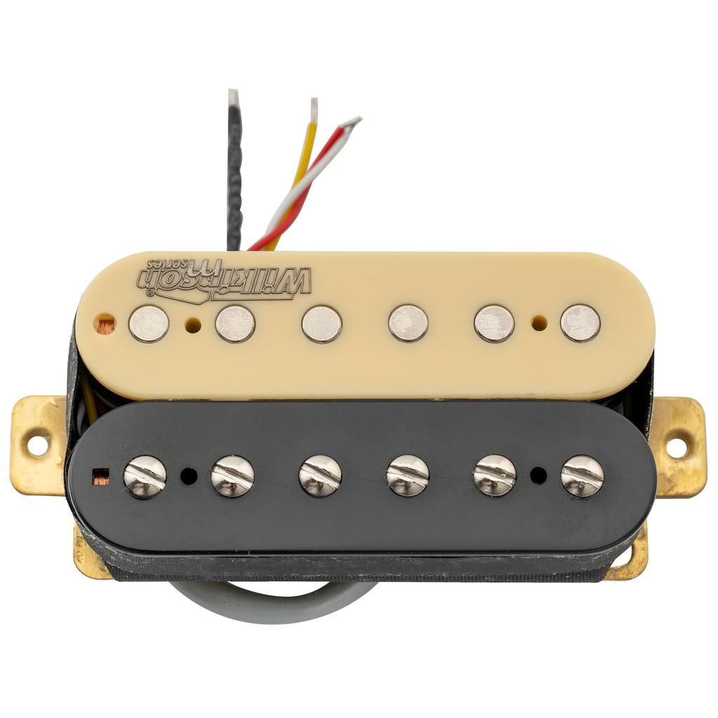 Wilkinson Vintage Classic Alnico 5 Overwind Open Humbucker Pickup PU Neck для электрогитары Zebra,