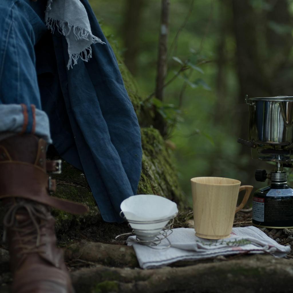 RIVERET Dishwasher Mug, Large, 310ml, Bamboo, Safe, White, RV-201LW