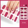 ZA Наклейка для ногтей Полный патч для ногтей Пленка для ногтей Пленка для ногтей Наклейка для ногтей Инструменты для ногтей Прочный водонепроницаемый ручной