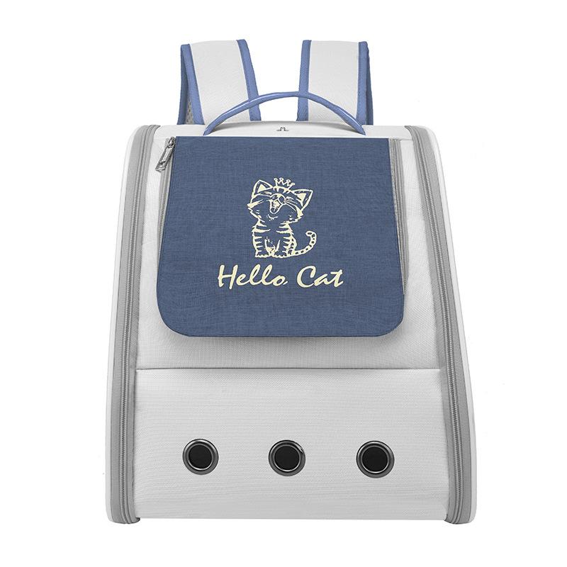 Cat Bag Pet Bag Outdoor Carrying Convenient Shoulder Backpack Handle Breathable Cat Dog Pet Supplies