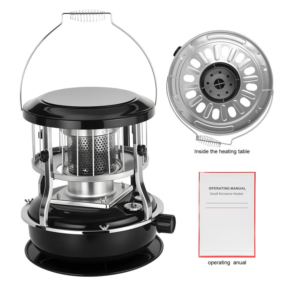 Kerosenes Heater, Non-Electric 9000 BTU Stove, Portable Indoor Radiant Heater for Camping, Hunting, Cooking