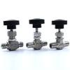 1/4" 3/8" 1/2" BSP NPT Внутренняя Наружная Прямая Колено Нержавеющая Сталь 316L Игольчатый Дроссельный Клапан 1000 PSI / 3000 PSI
