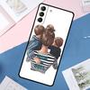 Мама Дочь Девочка Сын Папа Чехол Для Samsung Galaxy S23 S22 S24 Ultra Note 20 S20 S21 FE S9 S10 Note 10 Plus Задняя Крышка