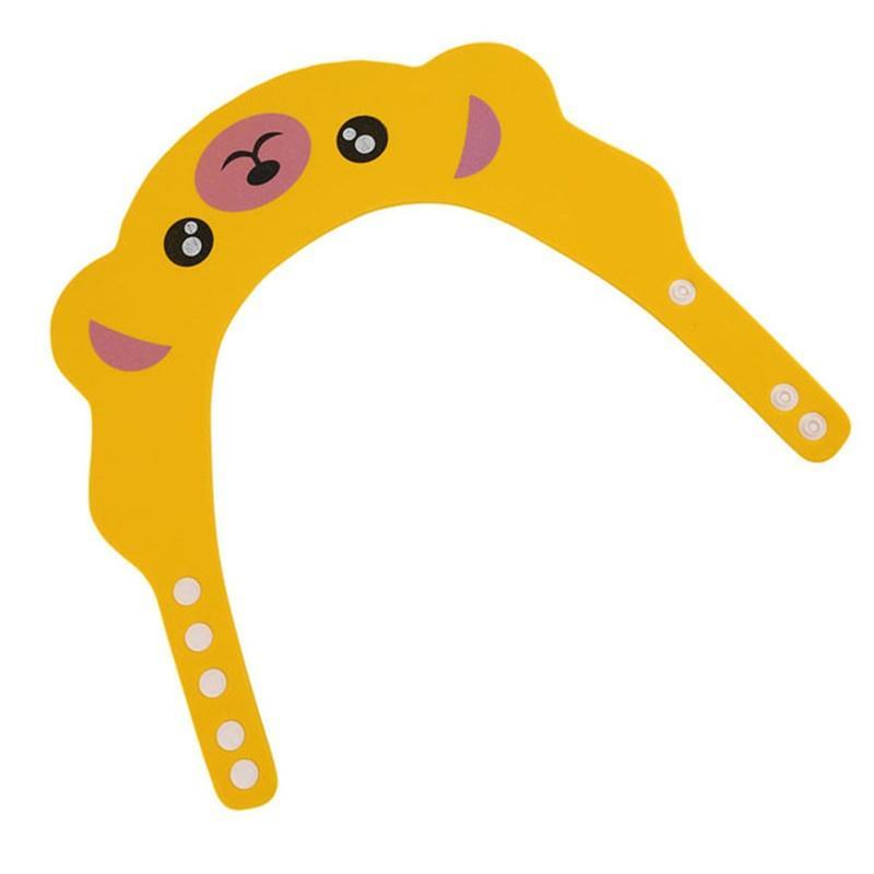 Hanyu детский козырек для ванны, регулируемая шапочка для детского душа, защита для мытья волос, водонепроницаемая шляпа от солнца