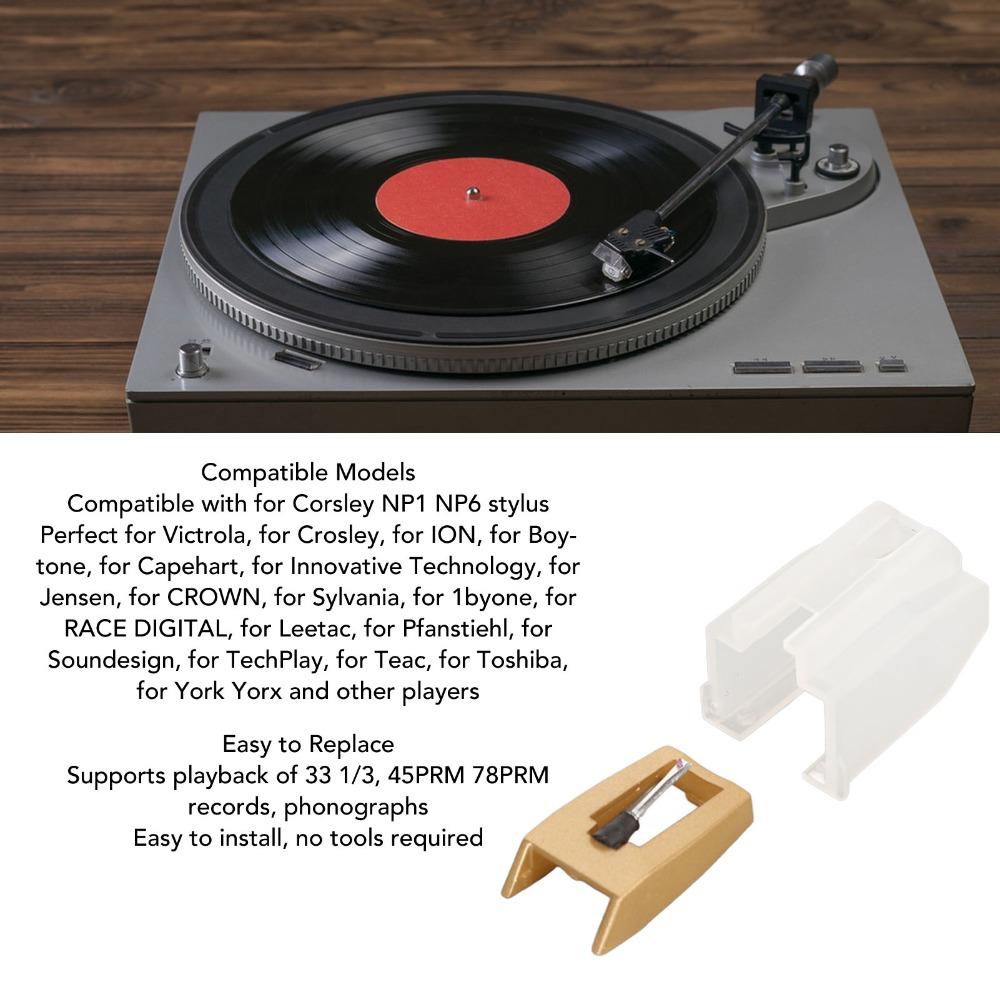 Record Player Needle Cleaner Kit for Victrola / Crosley / ION /Jenson / Boytone / York Yorx