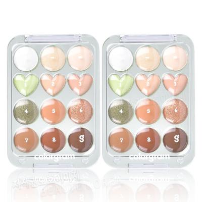 Палитра теней для век Eye Real Eye Palette 06 Buttercup Plus Brown Love 2 шт.